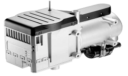 Hydronic M-II series is powerful, compact, lightweight, and rugged in design. This series of heaters are ideal for providing engine, fuel, and hydraulic preheat for off-highway equipment as well as engine and supplemental cabin heat for motorcoachs and school buses. They are available in 1 size with 4 power levels and are diesel or bio-diesel compatible.